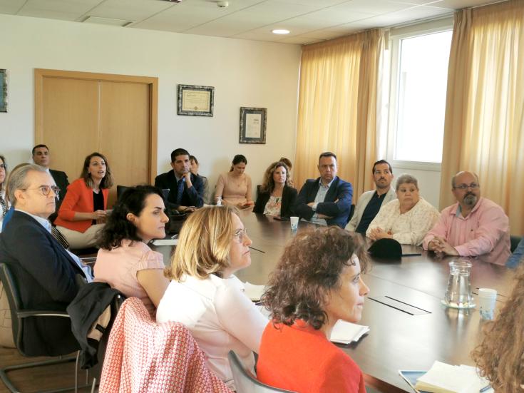Group of people in a meeting room