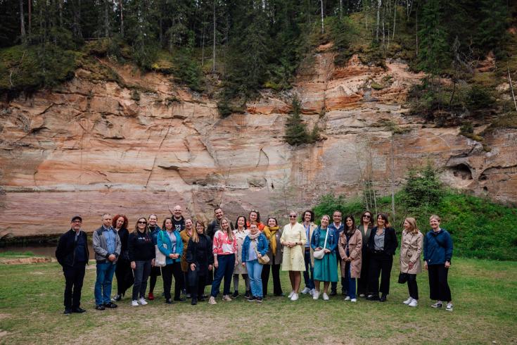 ECOC Echo team during Kick-off meeting in Taevaskoja (Estonia)