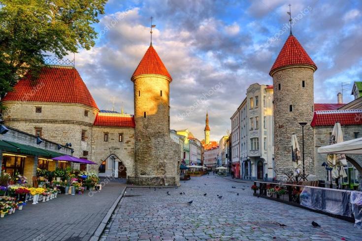 View of Tallinn, the capital of Estonia, where the workshop is being held
