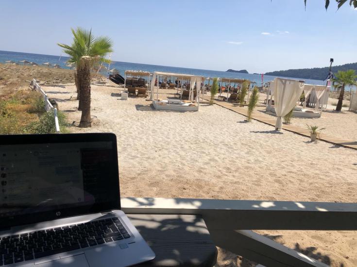 Varna ranked 38th worldwide as destination for Digital Nomads Digital Nomad on a beach
