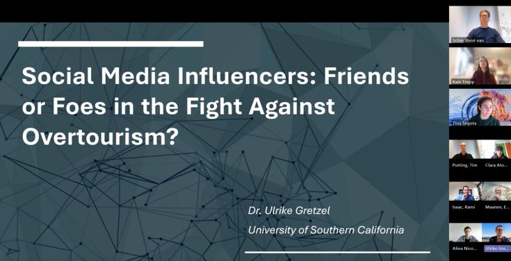 Social Media & Overtourism_Insights by Prof. Gretzel