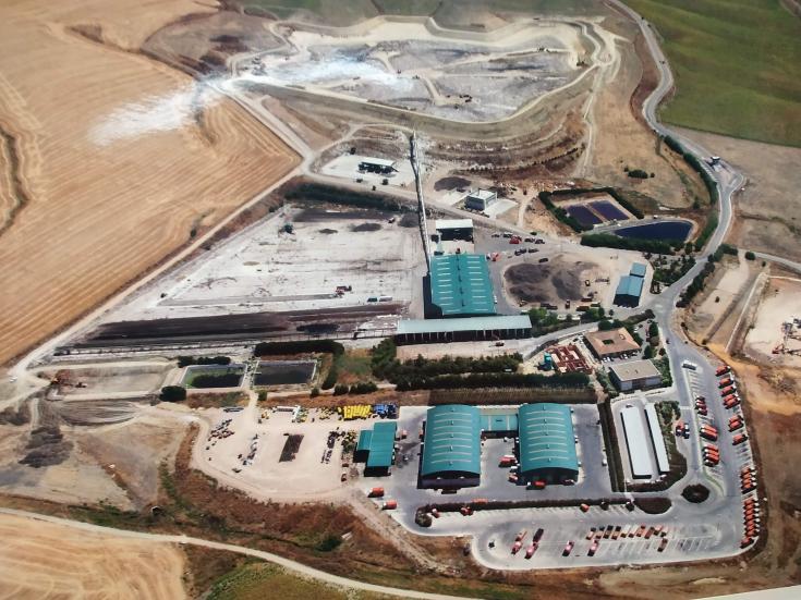 Waste management plant model ES Waste management plant model ES