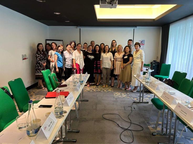 Image of the romanian RSG meeting from the last july Regional Stackeholders Group meeting in Bucharest