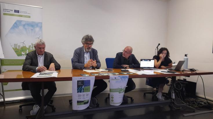 speakers at stakeholder meeting