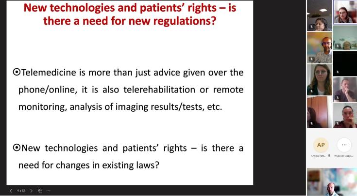 Legal Aspects of Telecare, Telemedicine and Artificial Intelligence in Healthcare Legal Aspects of Telecare, Telemedicine and Artificial Intelligence in Healthcare
