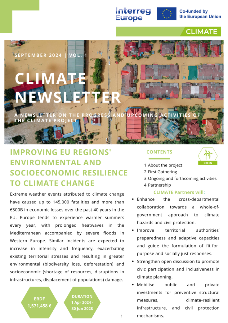 CLIMATE newsletter Climate change