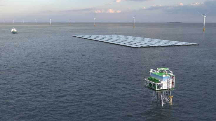 Agnes energy hub project in Ravenna