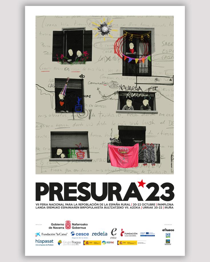 Poster announcing the Presura fair