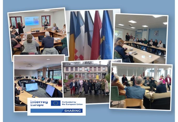Sharing project partners at the 2nd interregional event of the project
