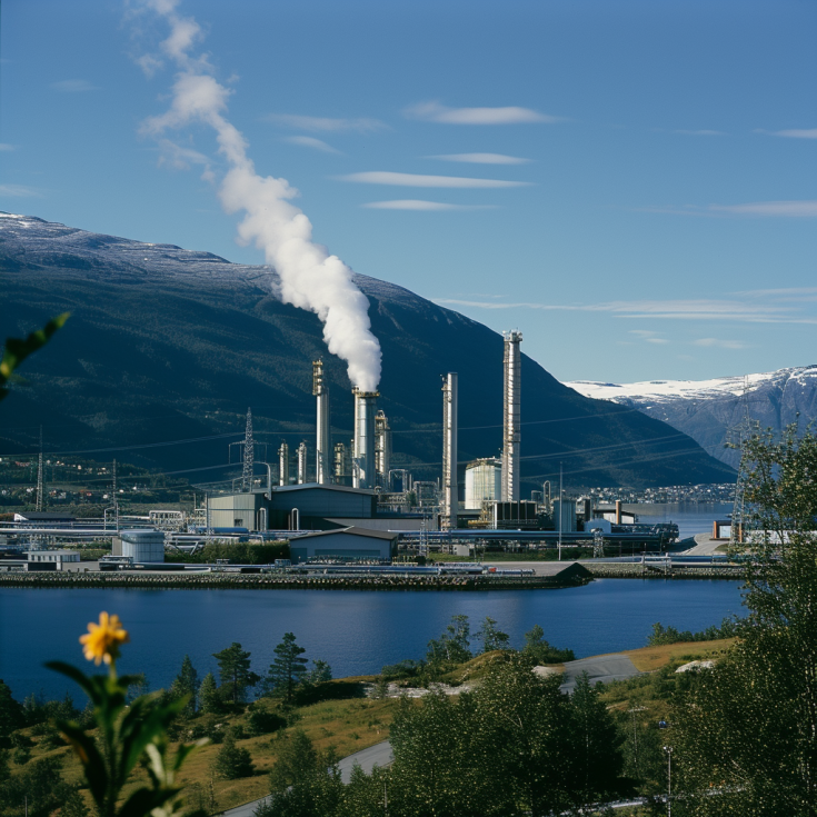 Waste management in Norway Norwegian nature including natural gas utilization