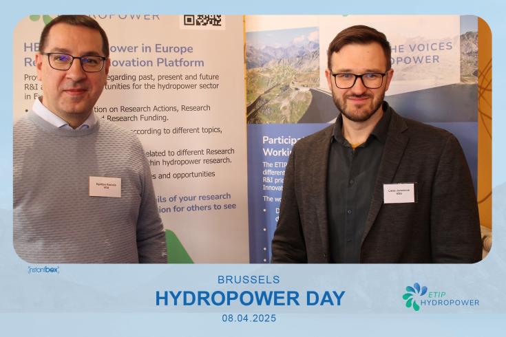 Photo from the etip hydropower event etip hydropower event