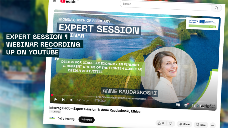 Graphics on youtube webinar recording with Anne Raudaskoski