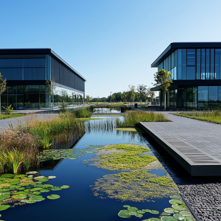 blue-green infrastructure (BGI) on business parks in east flanders blue-green infrastructure (BGI) on business parks in east flanders
