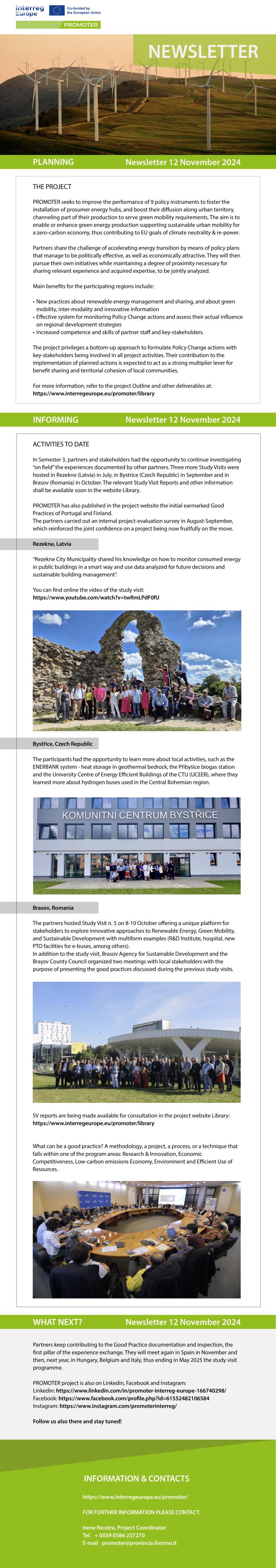 The third newsletter of the project