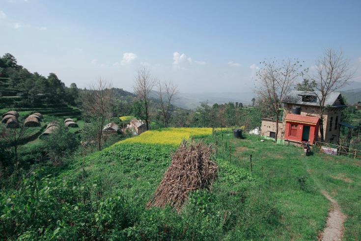 Rural Area of European Country