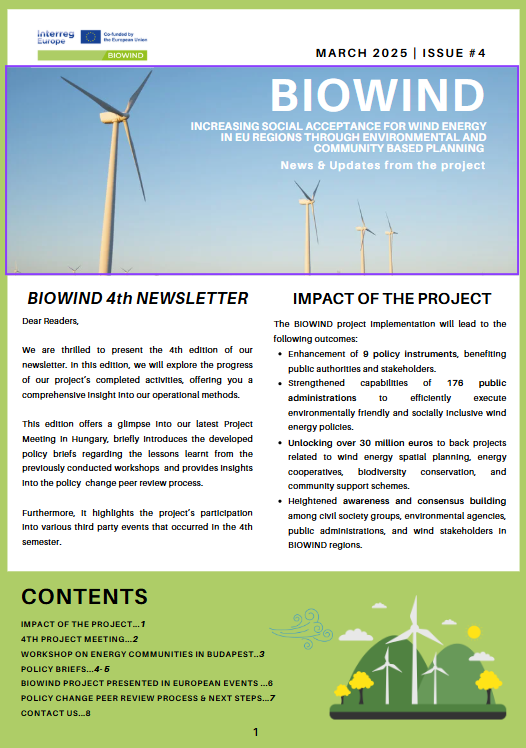 4th Newsletter 4th Newsletter