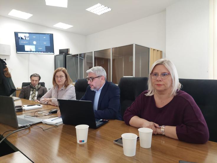 Busy days for the AdCap4GoodGov team 4 people at a stakeholders meeting