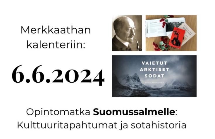 Poster for Culture & History Study & Networking Trip 6.6.2024.