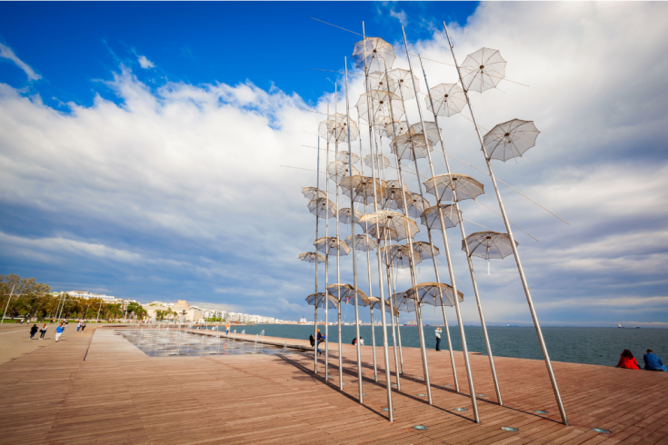 Thessaloniki promenade