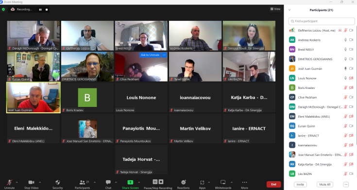 Virtual kick-off meeting