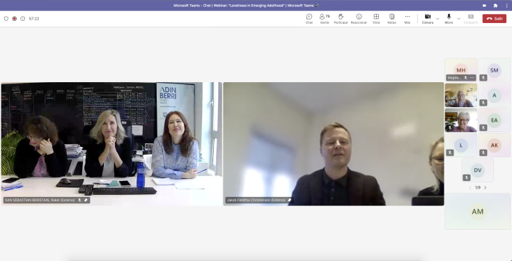 Webinar participants