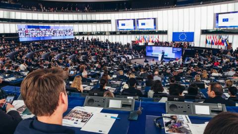 Meeting at EU Parliament