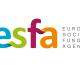 European Social Fund agency It is a organizations logo, which consists from the first letters of the name "European Social Fund agency"