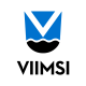 logo of Viimsi Municipality in white, blue and black colours