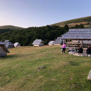 Agritourism in Montenegro Wooden houses in the mountains