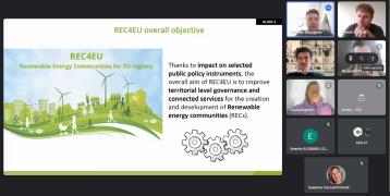Webinar Jan 26th 2024 Energie Commune presenting REC4EU