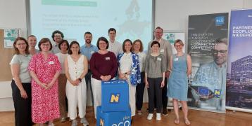 The image shows a group picture of the ICSI EU partnership