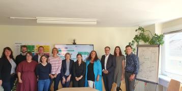 A group of stakeholders convened in Frankfurt for the inaugural German Regional Stakeholder Meeting as part of the Interreg Europe project's INSPIRE initiative. The meeting took place at the offices of the Institut für Ländliche Strukturforschung e.V.