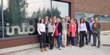 On the picture we see people which are representative from our partners institutions in the project