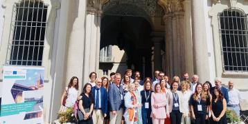 CHARME project partners and stakeholders during the first interregional meeting in Pavia