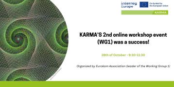 Illustration of the outcome of the 2nd workshop event organized by the WG1