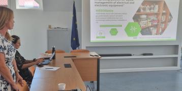 Presentation of WEEEWaste project progress