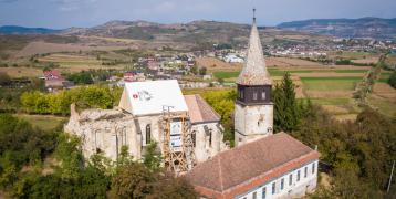 The fortified church in Vermes vilage (Bistrita-Nasaud county)