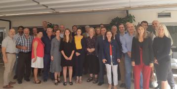 Group picture of participants of the andalusian peer review