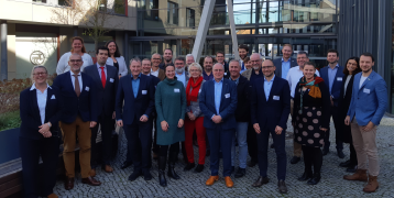 Group picture of participants of the Barnim peer review