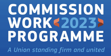 Commission work programme 2023 logo