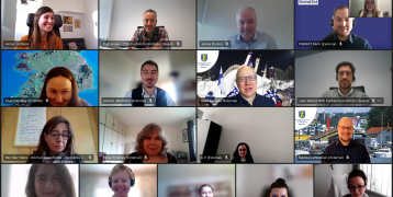 Image Project Partners on a zoom call