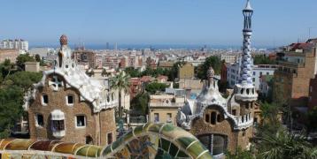 Panoramic view of Barcelona