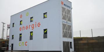 Carbon-neutral energy center for a metalworking factory NEUFE