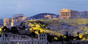 Panoramic view of Athens