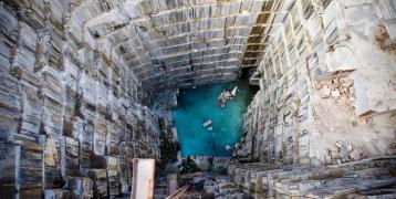 Marble quarry