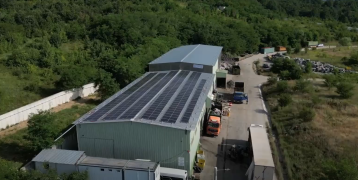 The RES plant at the Regional Landfill for Non-Hazardous Waste in Gabrovo