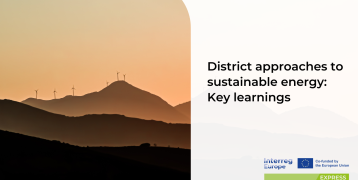 District approaches to sustainable energy: Key learnings