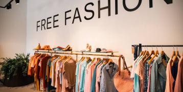 We see the popup of Free Fasion in Tilburg