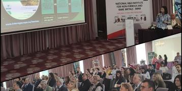 RAW4RES at EmergeMAT in Bucharest (presented by BIRDA). In this Photo: Berghin Osman, representative of BIRDA