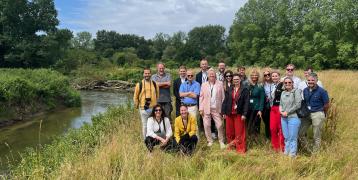 Group photo River restoration and blue-green infrastructure in Alba lulia